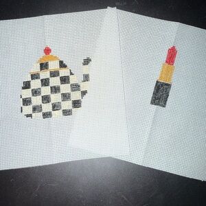 2 Cross Stitch / Needlepoint Canvas